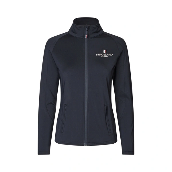 Damska bluza Kingsland Classic Women's Technical Fleece Jacket - granatowa