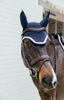 Kentucky nauszniki Wellington Plaited Cord - granatowe