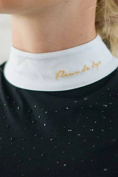 Koszula konkursowa Fleur de Lys Equestrian Holly - czarna