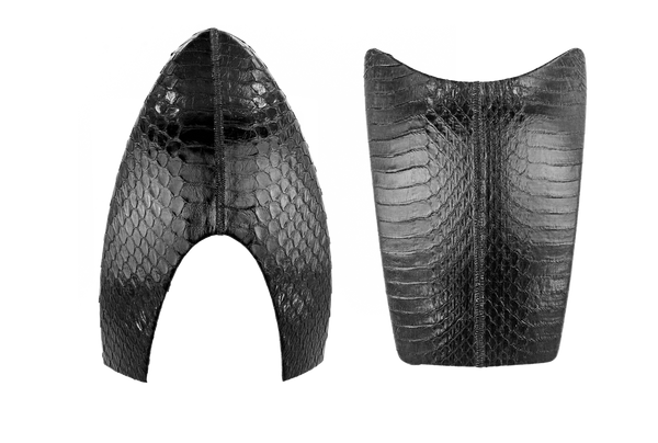 Panele KEP 2.0 Textile Snake Black Polish - przód + tył