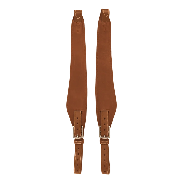 Puśliska Dy'on Leather Stirrup Straps Mono - jasny brąz