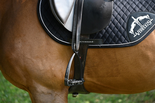 Strzemiona Veredus Vita Stirrup Steel1 Dark - czarne