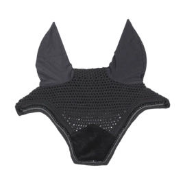 Kentucky nauszniki Velvet Pearls - czarne