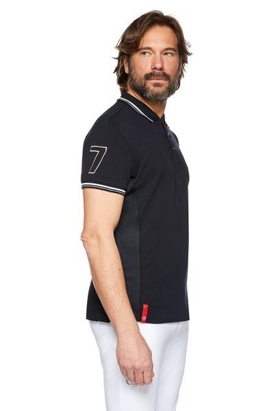 Męska koszulkia Polo Top Air Ego7 - granatowa