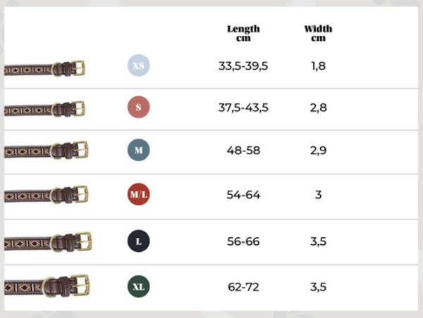 Obroża Kentucky Handmade Pearls - złota