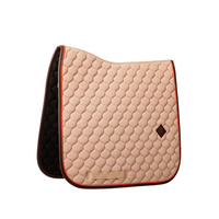 Kentucky czaprak Onion Quilt Neon Leather - beżowy