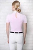 Koszula konkursowa Fleur de Lys Equestrian Holly Short - różowa