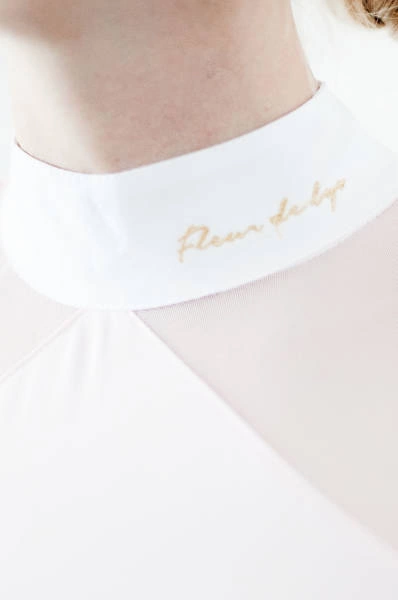 Koszula konkursowa Fleur de Lys Equestrian Molly - różowa