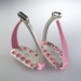 Strzemiona Veredus Vita Stirrup Steel1 - jasny róż