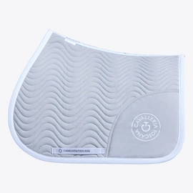 Czaprak Double Orbit Wave Quilted - jasny szary