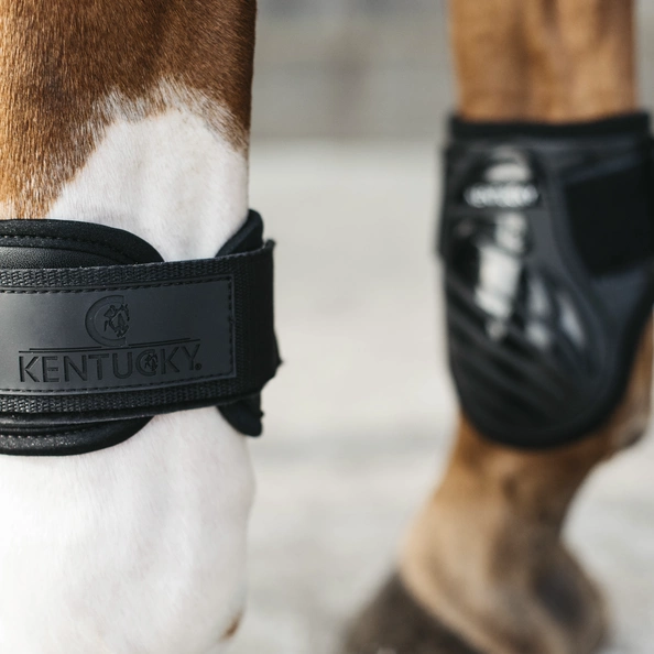 Kentucky ochraniacze Young Horse Fetlock na zadnie nogi - czarne