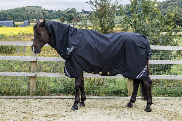 Kentucky derka padokowa Turnout All Weather Waterproof Comfort 200g - czarna