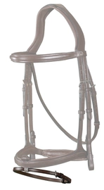 Pasek krzyżowy Dy'on 3/8" New English - brązowy