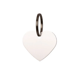 Kentucky zawieszka Heart do grawerowania - srebrna