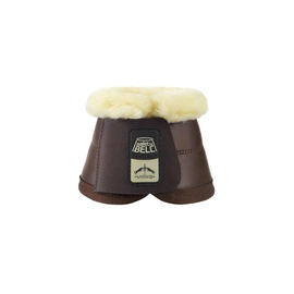 Veredus kalosze Safety-Bell Save The Sheep z naturalnym futrem - brązowe