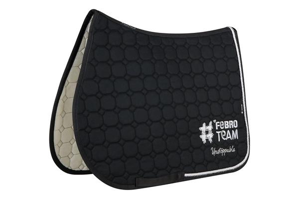 Czaprak #FebroTeam Equiline Octagon - czarny