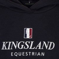 Bluza dziecięca Kingsland Classic Junior Hoodie - granatowa
