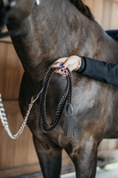 Dy'on uwiąz z łańcuszkiem Plaited Working - brązowy