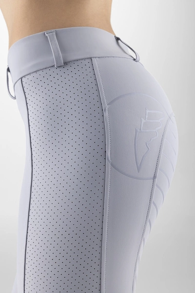 Legginsy z wysokim stanem z pełnym lejem Equiline Ceberfh - jasny fiolet