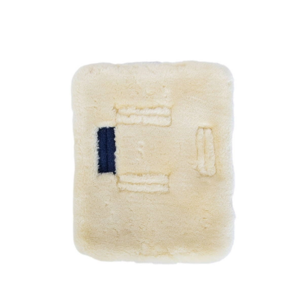 Kentucky Chest Expanders Vegan Sheepskin z 2 klamrami - naturalna