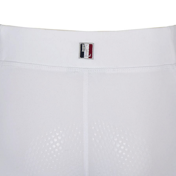 Dziecięce legginsy Junior KLKemmie Full-Grip z pełnym lejem - białe
