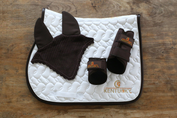Kentucky czaprak Logo - biały