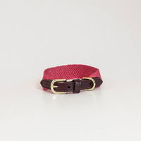 Obroża Kentucky Jacquard - różowa
