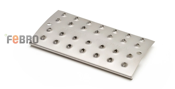 Strzemiona Lorenzini Titanium Jumping z tytanową stopką - fuksja