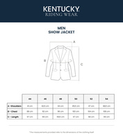 Męski frak Kentucky Classic - granatowy