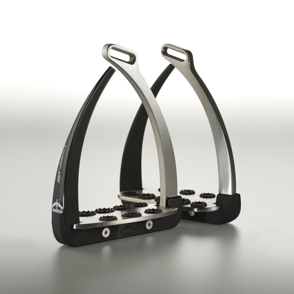 Strzemiona Veredus Vita Stirrup Steel1 - czarne