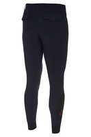 Męskie bryczesy Cavalleria Toscana New Grip System - granatowe