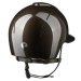 Kask KEP Smart NOVA POLO Polish - brązowy z brązowymi paskami