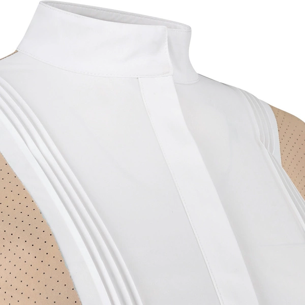 Damska koszula konkursowa z krótkim rękawem Kentucky Heritage Air - beżowa