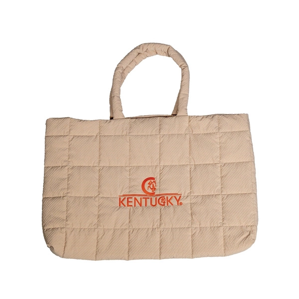 Kentucky torba Padded Logo - beżowa