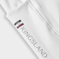 Damskie legginsy Kingsland Classic Ladies F-Grip Tights - białe