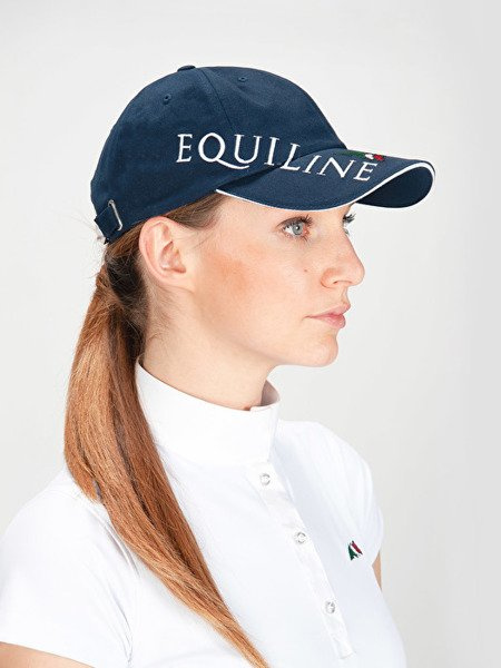 Czapeczka Equiline Logo cup - granatowa