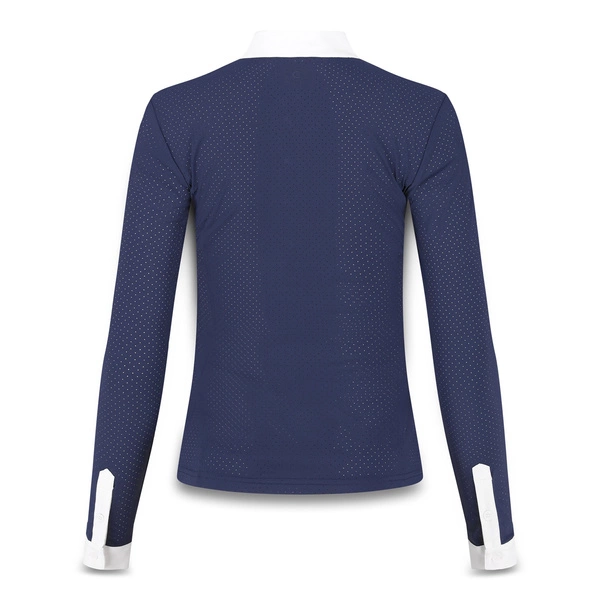 Damska koszula konkursowa z długim rękawem Kentucky Heritage Air - granatowa