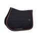 Kentucky czaprak Classic Custom - granatowy z bordowo-różowym sznureczkiem