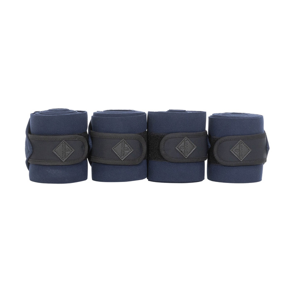 Kentucky bandaże wełniane Polar Fleece Bandage Show Vegan Wool - granatowe