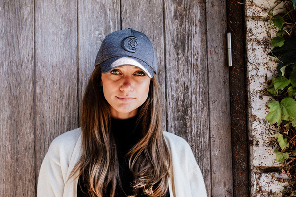 Kentucky czapka Glitter - szara