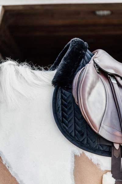 Kentucky czaprak Skin Friendly Velvet - czarny