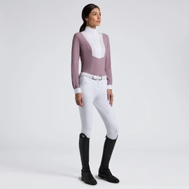 Koszula konkursowa Cavalleria Toscana CAD097 - różowa