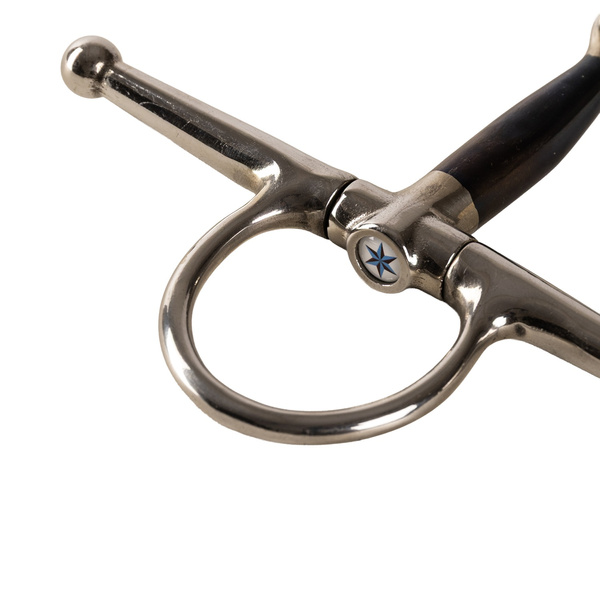 Velari wędzidło Full Cheek Bit Single Jointed Sweet Iron 14 mm
