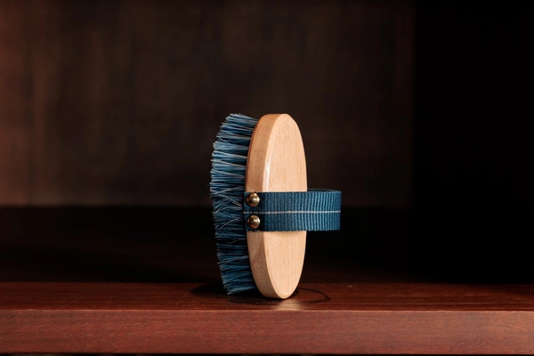 Szczotka owalna do sierści Sammy Kids Pony Kentucky Grooming Deluxe - niebieska