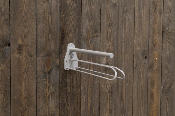 Wieszak na siodło Kentucky - srebrny