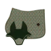 Kentucky czaprak Velvet Pied-de-Poule- ciemny zielony