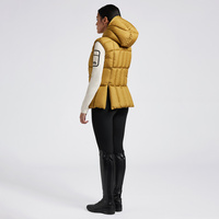 Kamizelka Cavalleria Toscana Down Padded Nylon Vest - musztardowa