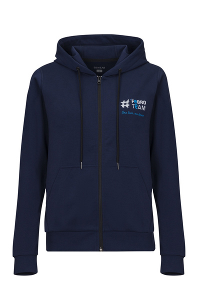 Bluza rozpinana #FebroTeam - granatowa