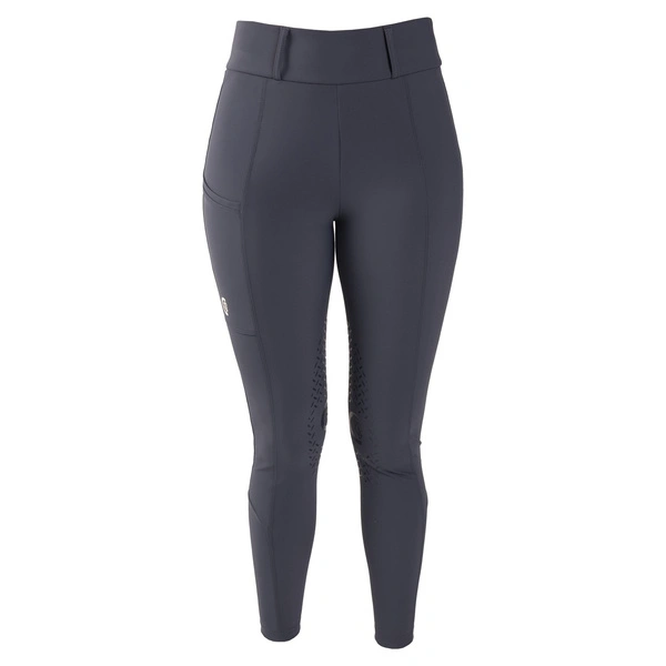 Damskie legginsy Kentucky Classic z kolanowym lejem - niebieskie
