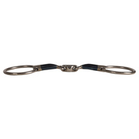 Velari wędzidło Snaffle Double Jointed Loose Ring Sweet Iron 16 mm